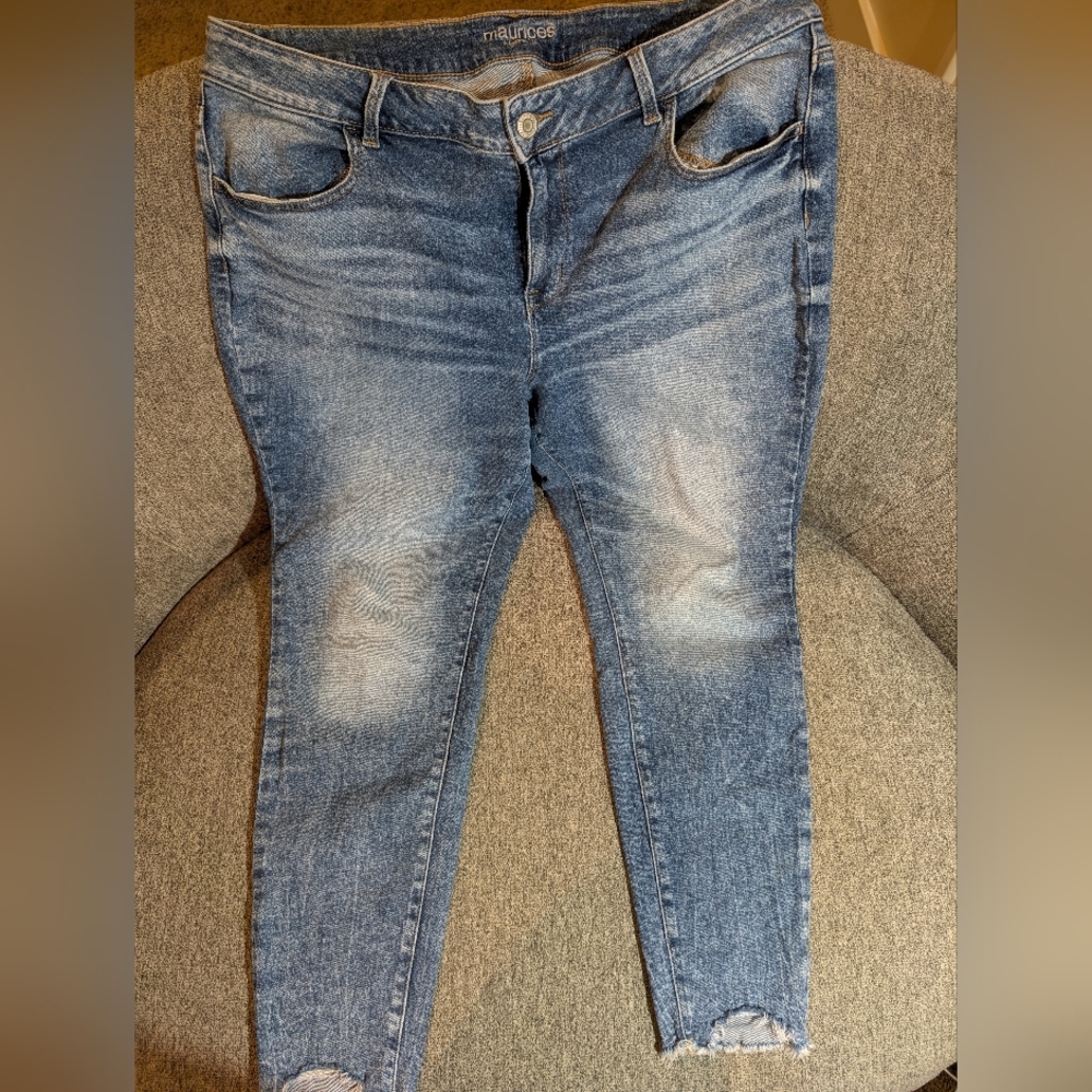 Size 20 Maurice's skinny jeans